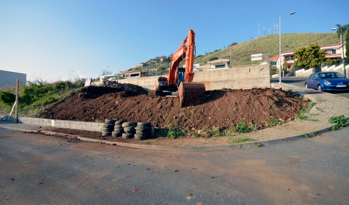House in Ajuda – beginning of&nbsp;construction